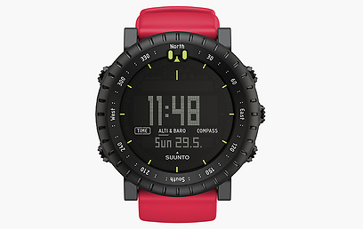 שעון Sunto Core עם רצועה אדומה, מחיר: 1,403 שקל ()