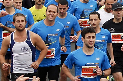 ניר ברקת. "מרתון עוצר נשימה בתחום הספורטיבי והאתגרי" (צילום: חיים צח) (צילום: חיים צח)