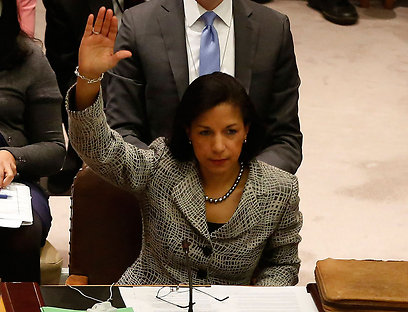 רייס במועצת הביטחון של האו"ם ( צילום: רויטרס) ( צילום: רויטרס)