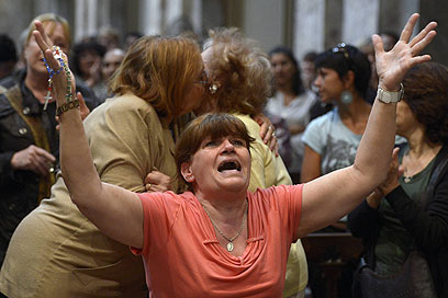 "אלוהים הוא ארגנטינה". לא מאמינים (צילום: AFP) (צילום: AFP)
