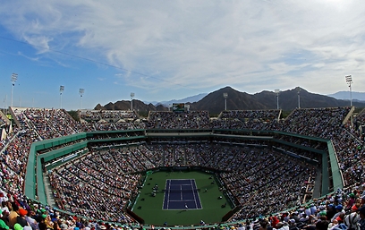 האצטדיון בקליפורניה מלא מפה לפה (צילום: AFP) (צילום: AFP)