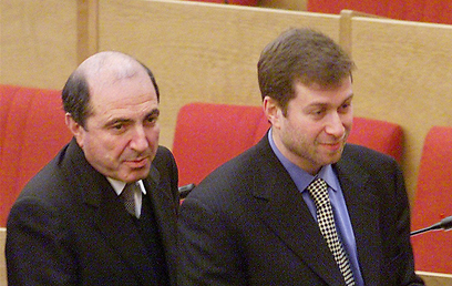 2000. ברזובסקי ואברמוביץ' (צילום: AP) (צילום: AP)