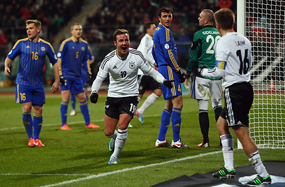 מריו גצה במדי נבחרת גרמניה (צילום: Gettyimages) (צילום: Gettyimages)