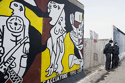 חומת ברלין (צילום: AFP) (צילום: AFP)