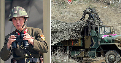 נערכים. צפון קוריאה (צילום: AP) (צילום: AP)