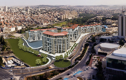 פרויקט משכנות הלאום בירושלים (צילום: קבוצת כנען) (צילום: קבוצת כנען)