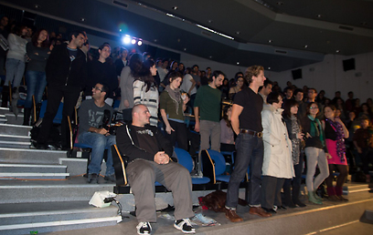 הקרנת סרטים בקולנוע נגטיב (צילום: באדיבות אגודת הסטודנטים בן גוריון) (צילום: באדיבות אגודת הסטודנטים בן גוריון)