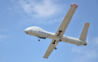 הרמס 900 - מטוס ללא טייס תוצרת כחול לבן ()