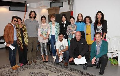 כל הקאסט של הסדרה. שחקני נויורק אתמול בתל אביב (צילום: ענת מוסברג) (צילום: ענת מוסברג)