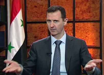 ניתק את האינטרנט? נשיא סוריה בשאר אסד (צילום: AP) (צילום: AP)