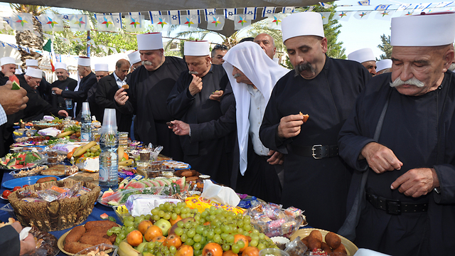 Druze celebrations (Photo: George Ginsburg)