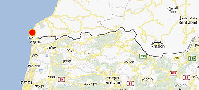 מפת האזור (צילום: Google maps) (צילום: Google maps)