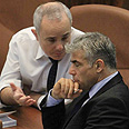 Yair Lapid and Yuval Steinitz