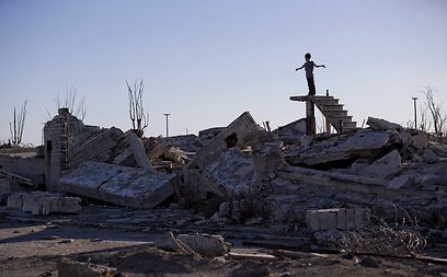 העיר הארגנטינאית החרבה - שנחשפה מחדש (צילום: AP) (צילום: AP)