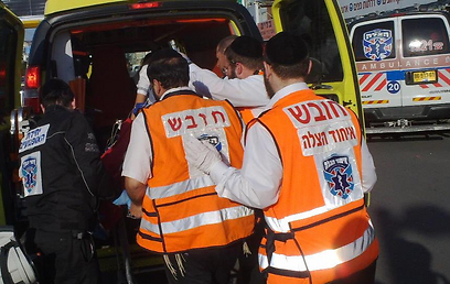 United Hatzalah volunteers (Photo: 24 News)