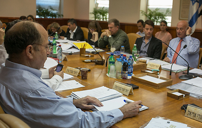 Peri Committee deliberations (Photo: Ohad Zweigenberg)