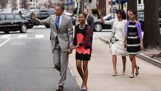 Семейство Обамы. Фото: Пит Суза