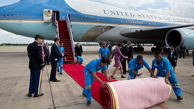 US president's Air Force One (Photo: Pete Souza, White House)