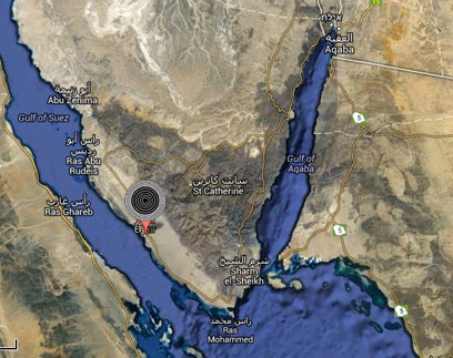 Suez Canal map (Photo: Google maps)