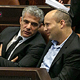 Lapid (L) and Bennett