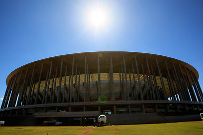 האיצטדיון בברזיליה (צילום: AP) (צילום: AP)