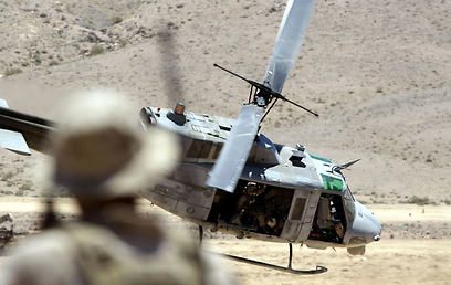 כוחות אמריקניים במהלך התרגיל בירדן, השבוע (צילום: AFP) (צילום: AFP)