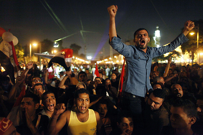 מחאת ענק. מפגינים נגד מורסי בקהיר (צילום: AFP) (צילום: AFP)