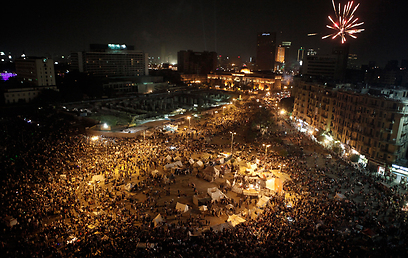 כיכר תחריר בקהיר. שוב מוקד התפרעויות (צילום: גטי אימג'בנק) (צילום: גטי אימג'בנק)