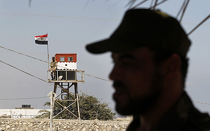 Egyptian outpost near Rafah crossing with Gaza (Photo: AFP) 