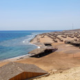 Deserted Sinai beach (Photo: AFP)