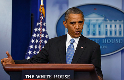 ברק אובמה בבית הלבן. יקבל אורח מישראל (צילום: רויטרס) (צילום: רויטרס)