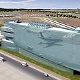 Ben-Gurion Airport's planned hotel (simulation) 