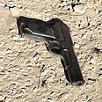 Gun used to fire on Israeli bus