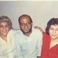 Soz Malihabadi with his two Jewish aunts, Khatoon and Ghazala Photo: Tazpit News Agency