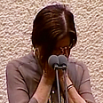 MK Gal-On sobbing at podium