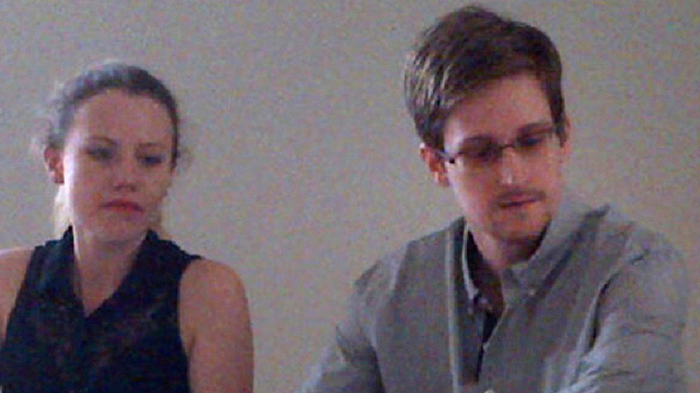 Edward Snowden in Moscow (Photo: AP)