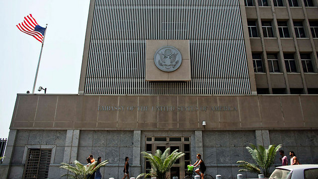 US Embassy in Tel Aviv (Photo: Reuters) (Photo: Reuters)