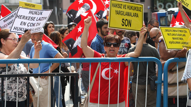 Demonstration in Ankara in July (Photo: AFP)
