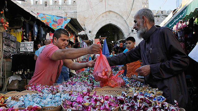 Ramadan celebrations in Jerusalem (Photo:Reuters)