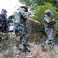 Lebanese soldiers at scene of incident