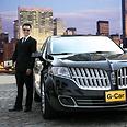 Luxury black car offered by GetTaxi in New York 
