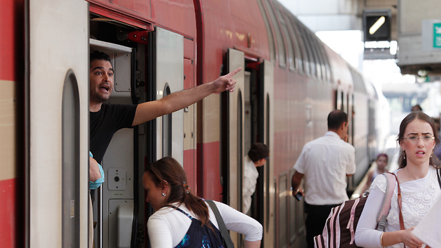 רכבות בוטלו, וכולנו שותפים לדבר העבירה (צילום: אמיר לוי) (צילום: אמיר לוי)