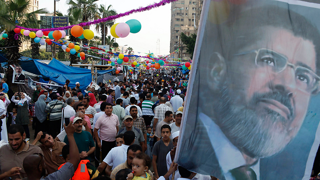 Pro-Morsi protest in Cairo (Photo: Reuters)