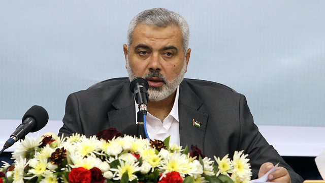Hamas official Ismail Haniyeh (Photo: AP) (Photo: AP)