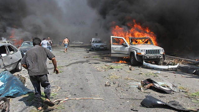 Scene of the blast (Photo: Reuters)