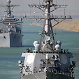 US warships