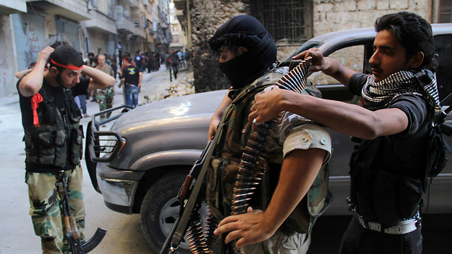 Syrian rebels in Aleppo (Photo: Reuters)