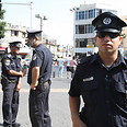 Police in Tel Aviv market (archive)