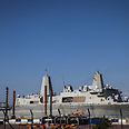 USS san Antonio in Haifa Port