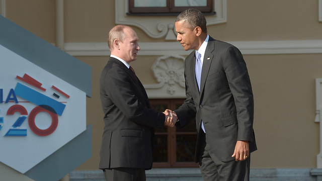 Putin, Obama in G20 Summit in Russia (Photo: EPA) (Photo: EPA)